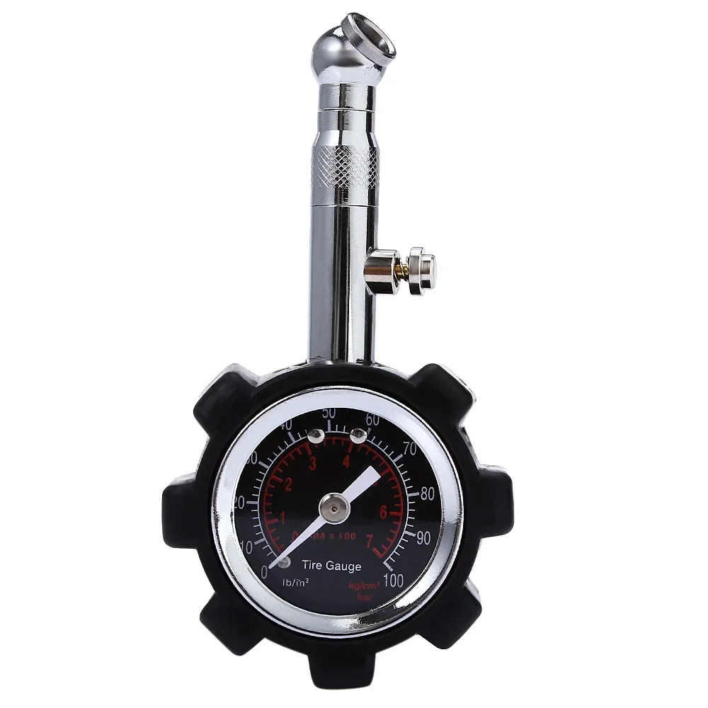 Car Accessories Under 200 - Car Tyre Pressure Gauge - Stainless
