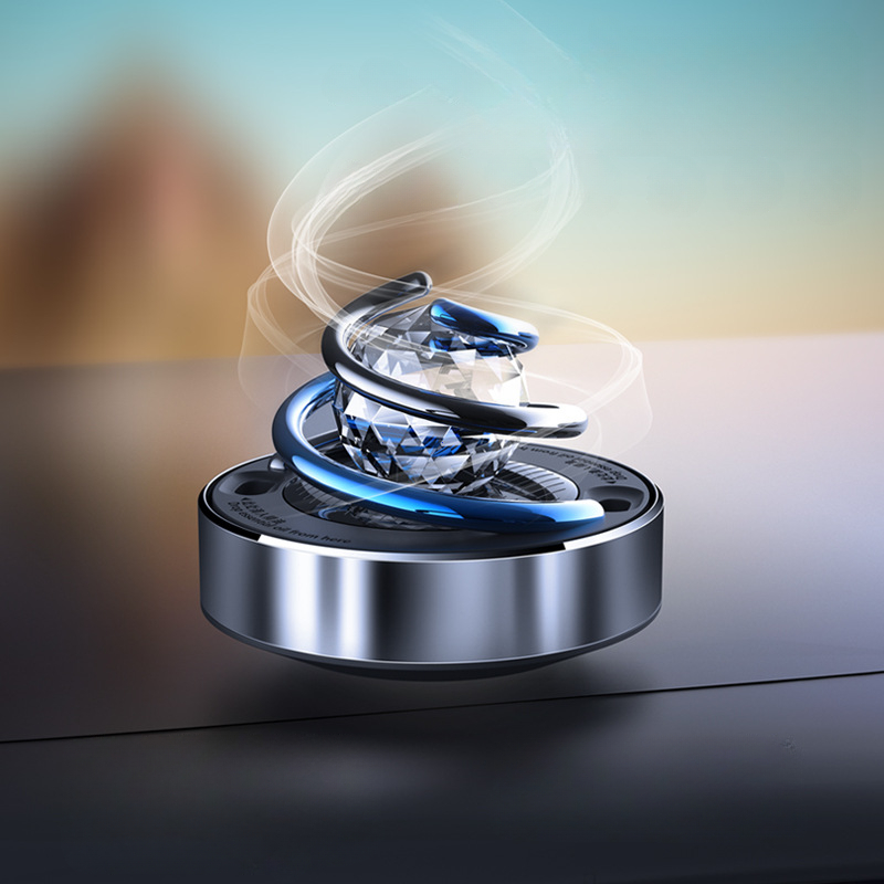 Car Accessories Perfume - Car Air Freshener Creative Solar Rotation