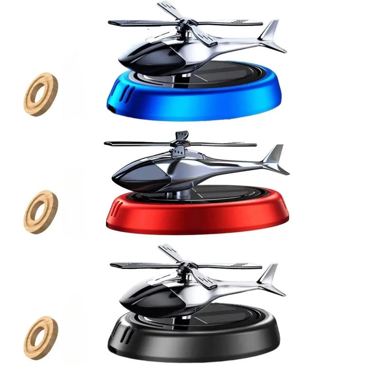 Car Accessories Perfume - Solar Powered Helicopter Car Air Freshener