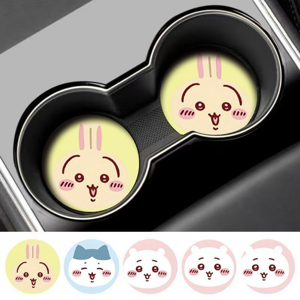 2pcs Chiikawa Car Anti Slip Cu - Car Accessories Japanese review and price