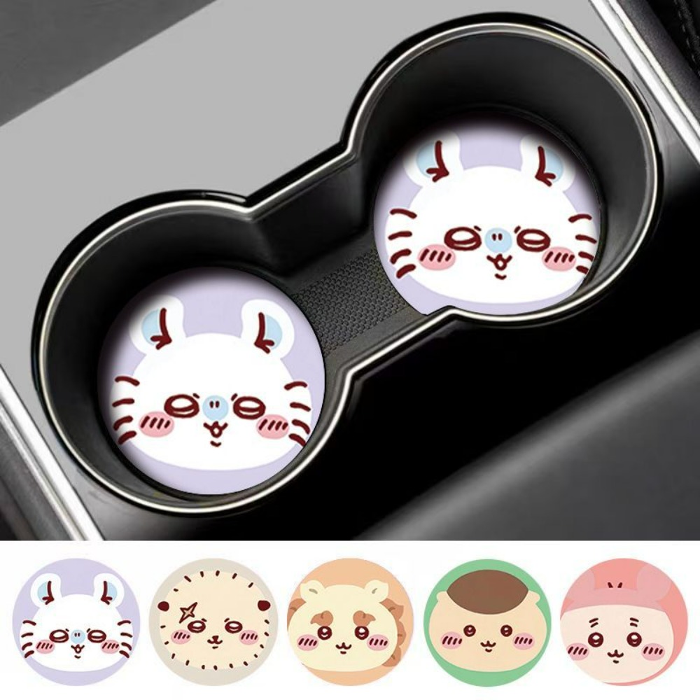 2pcs Chiikawa Car Anti Slip Cu - Car Accessories Japanese review and price