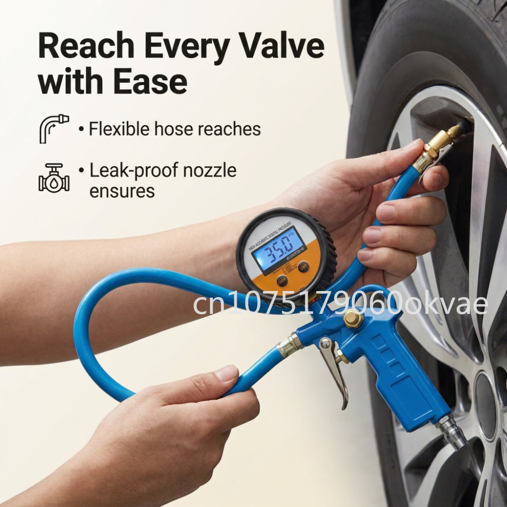Digital Tire Inflator with Pre - Car Accessories Under 200 review and price