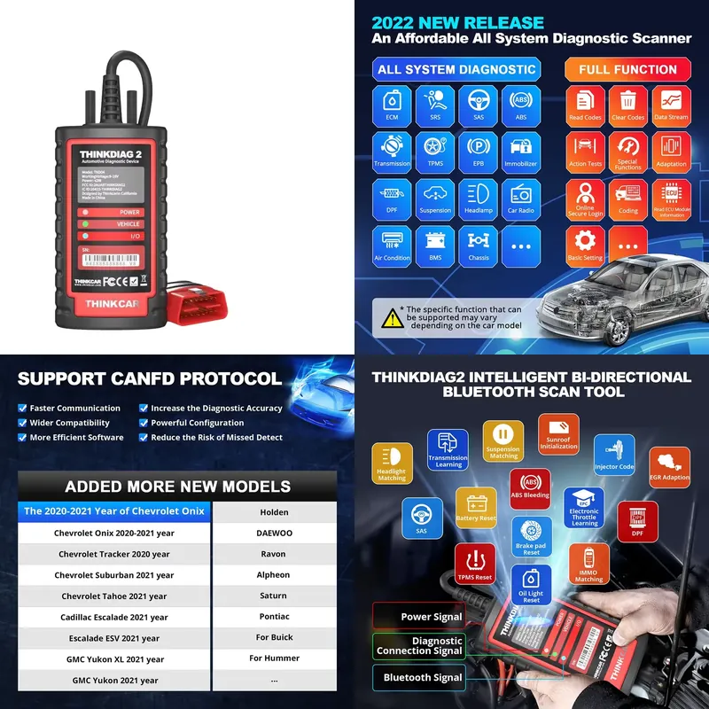 Thinkdiag 2 Diagnostic Tool OB - Obd2 Scanner review and price