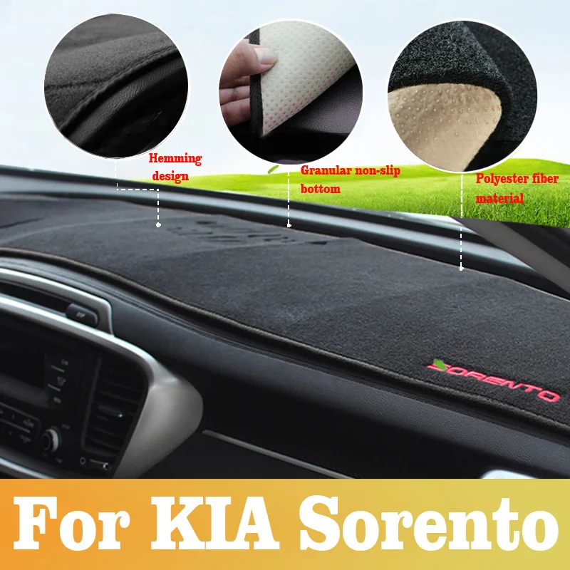 For Kia Sorento 2015~2024 Car  - Car Anti-Slip Dashboard Mat review and price