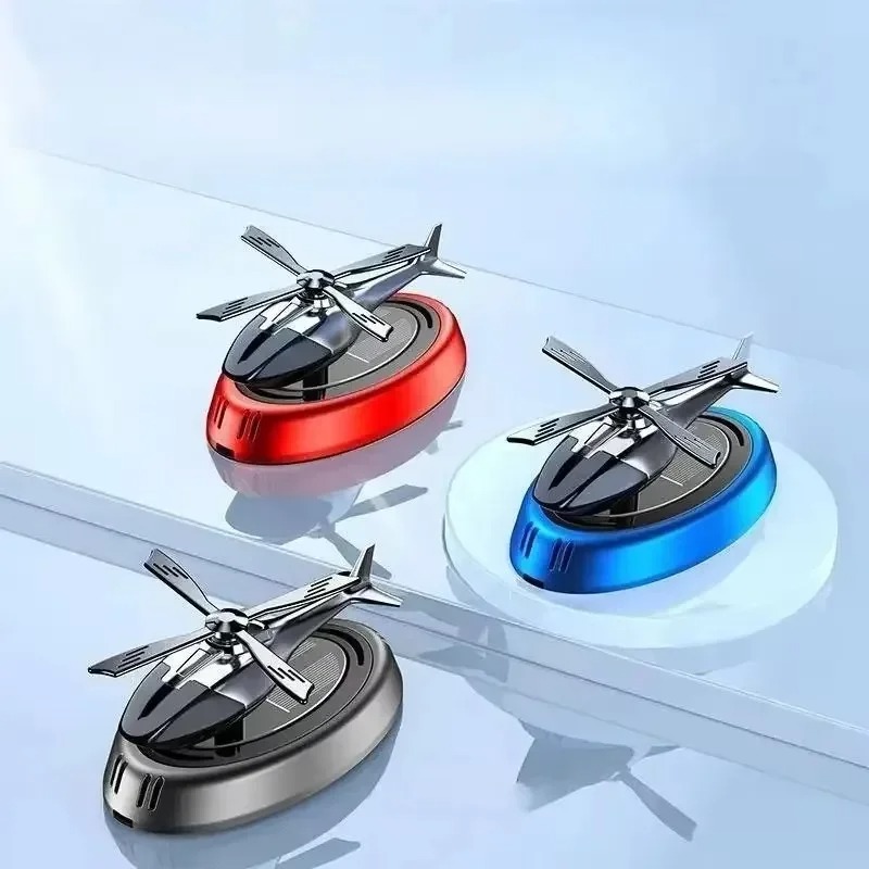 Solar Powered Helicopter Car A - Car Accessories Perfume review and price